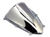 Honda Cbr 600 Rr Chrome Double Bubble Windscreen Shield 2007-2012